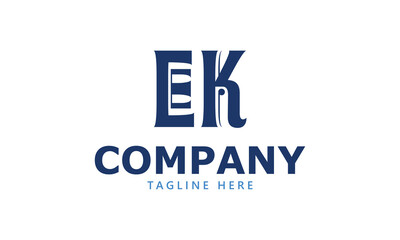 EK E ek initial logo | initial based abstract modern minimal creative logo, vector template image. luxury logotype logo, real estate homie logo. typography logo. initials logo