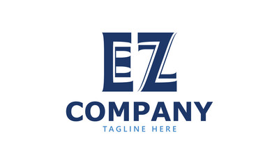EZ E ez initial logo | initial based abstract modern minimal creative logo, vector template image. luxury logotype logo, real estate homie logo. typography logo. initials logo