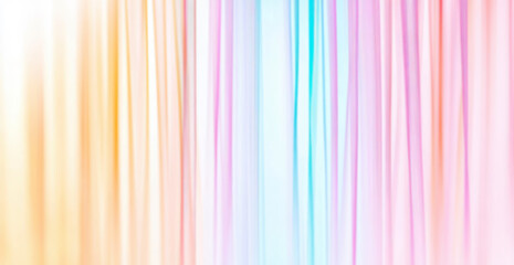 Obraz premium Gradient abstract design with vertical blurred lines in rainbow shades