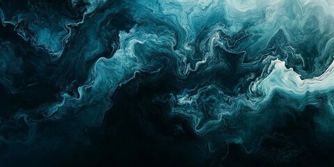 Abstract green and blue grainy texture blending on a black background, ideal for creative designs in a comic book style