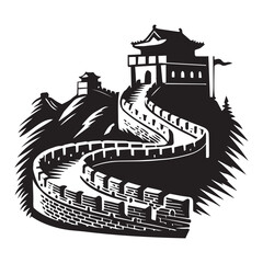 Global Famous vintage place vector illustration,  World Landmark ClipArt Design

