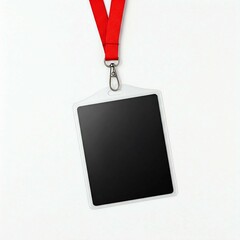 blank id badge