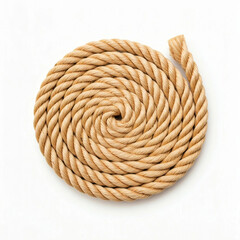Rolled up rope