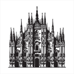 Fototapeta premium World Famous Monument illustration Design, World Landmark Vector ClipArt 