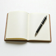 Notebook and pen