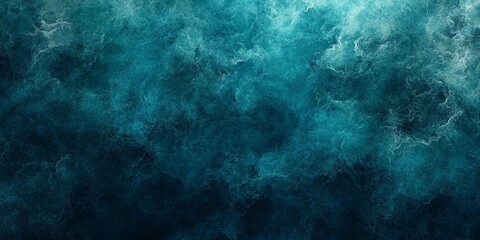 Vibrant green and blue grainy texture on a dark background.