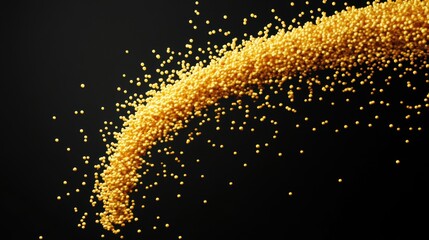 Golden Sphere Explosion, Abstract Background - Abstract backgrounds