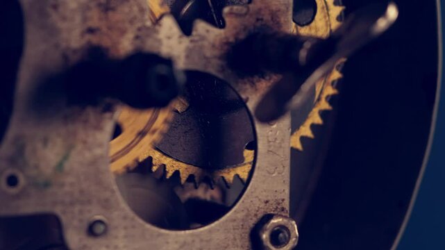 Exploring the intricate details of vintage clockwork mechanisms revealing artistry and craftsmanship