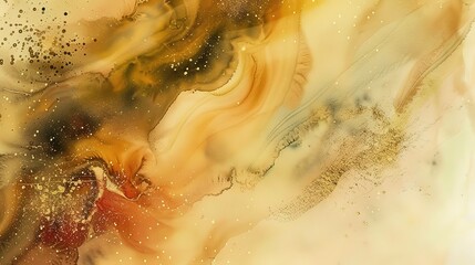 Fototapeta premium Watercolor_background_Sky_background_Colorful