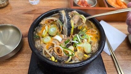 Korean food. Yangpyeong Hangover Soup