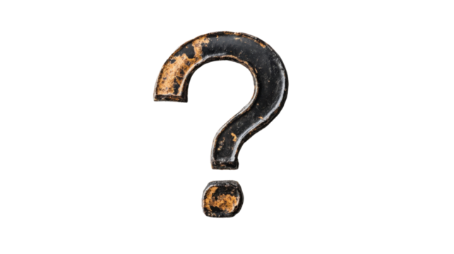 Question mark sign transparent background