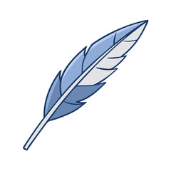 feather quill vector icon, feather quill vector illustration - simple illustration of feather quill, perfect for logos feather quill 