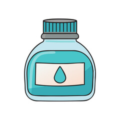 ink bottle vector icon, ink bottle vector illustration - simple illustration of ink bottle, perfect for logos ink bottle 