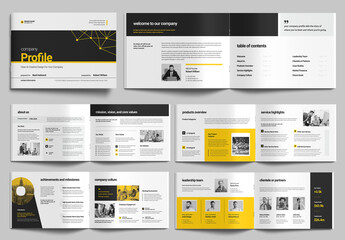 Company Profile Brochure Template