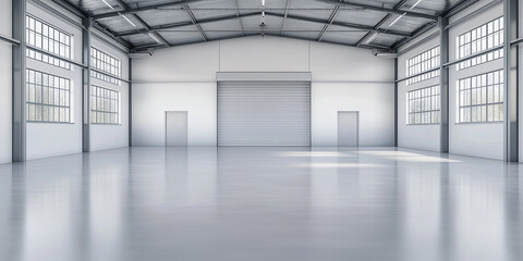 Fototapeta premium Lagerraum, Storage Box moderne Anlage zum Einlagern von Privat und Gewerbe - Lagerhalle