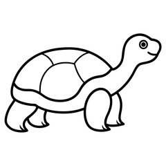 Naklejka premium turtle cartoon