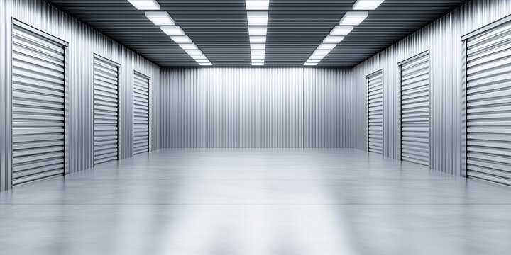 Lagerraum, Storage Box moderne Anlage zum Einlagern von Privat und Gewerbe - Lagerhalle