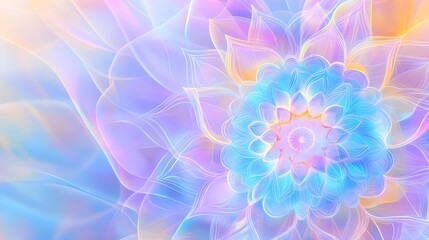 pastel floral dream: abstract flower background - pastel colors