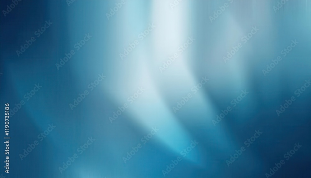 Fototapete soft blue abstract background with gradient swirl and smooth light effect, perfect for modern web de