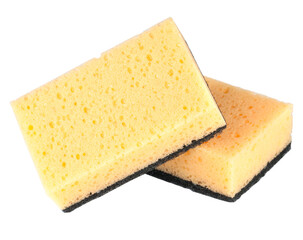  yellow cleaning sponge