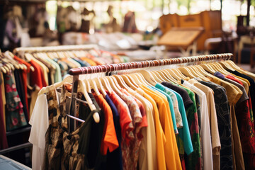 Obraz premium Vintage Boutique Apparel Collection