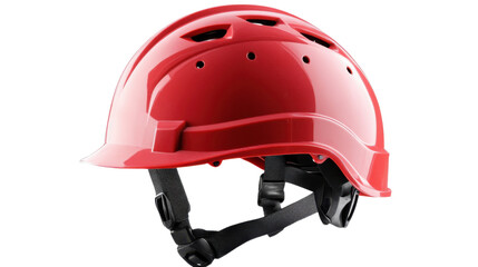 Construction safety helmet transparent background