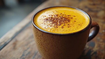 Golden milk, made from turmeric, serves as a nourishing drink known for immune support