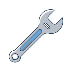 mechanic s wrench vector icon, mechanic s wrench vector illustration - simple illustration of mechanic s wrench, perfect for logos mechanic s wrench 