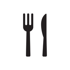 Knife and fork icon 