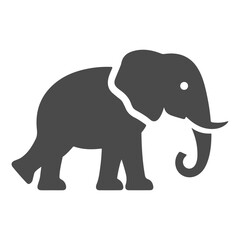 Elephant Elegance silhouette