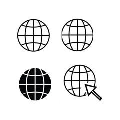 Website icon  of vector