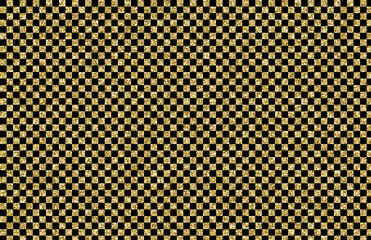 Checker patten graphic background  with luxury glitter texture