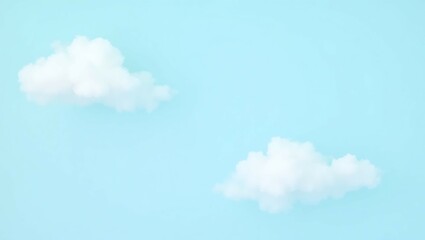 Clouds on sky background