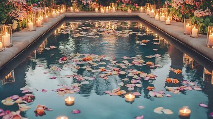 Wedding invitation background 