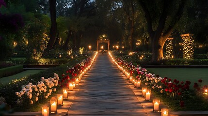 Wedding invitation background 