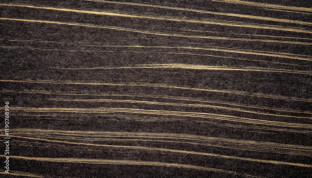 Poster golden streaked textured fabric background with horizontal linear pattern, perfect for luxury brandi