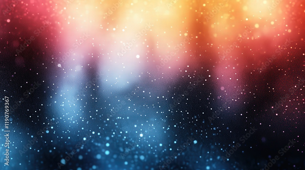 Poster abstract blurred background with colorful bokeh effect perfect for graphic design and artistic proje