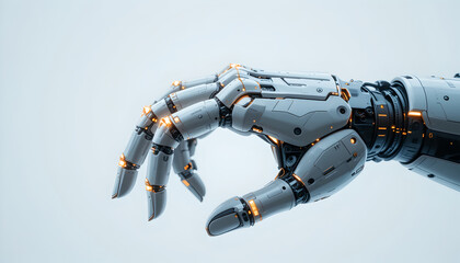 Futuristic Robotic Hand, AI Technology - Artificial Intelligence (AI)