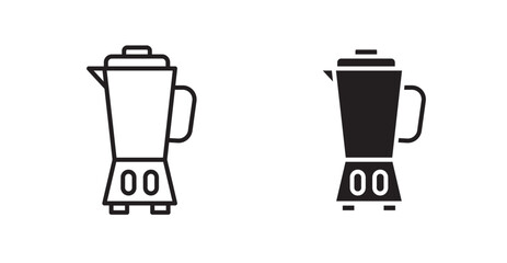 Juicer vector web icons set