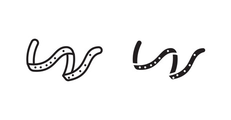 Peel clementine vector web icons set