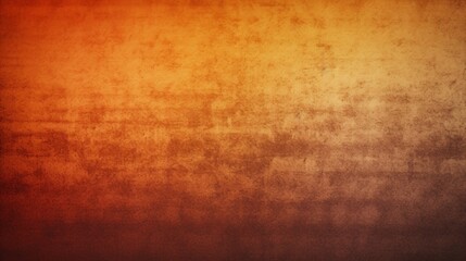 Obraz premium A warm orange gradient background with a rustic texture and subtle distressed elements