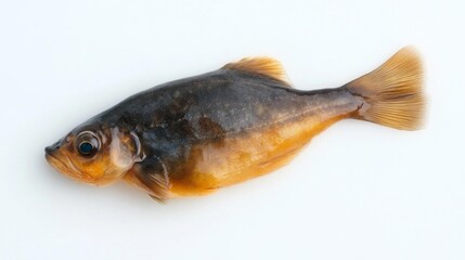 Fototapeta premium Flatfish isolated on white background. Generative AI