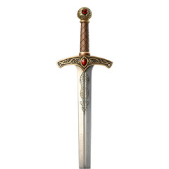 Sword in transparent background