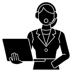 Virtual Assistant Silhouette Consulting on Remote Work Project startup