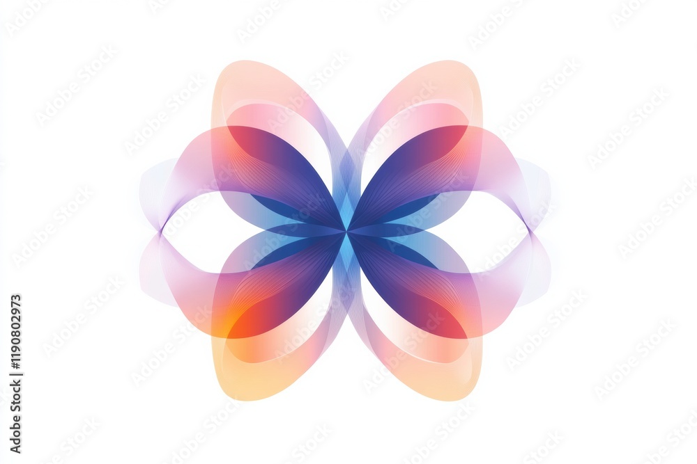 Aufkleber clean and simple virus illustration with modern design elements and vibrant colors for educational p