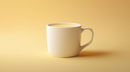 yellow cup with golden milk