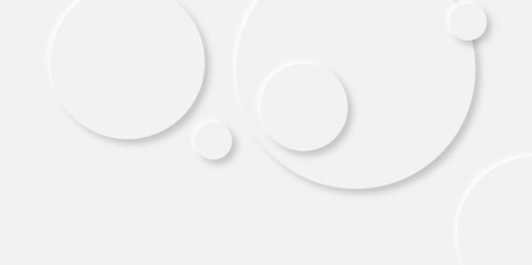 Abstract pattern of gray  spheres. 3d rendering red photo of background. Gradient background with neomorphism circles. Circular frame banner. Realistic paper surface. Vector illustration.