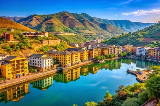 Lavasa, Pune, India: Bright Sunny Day Landscape Photography