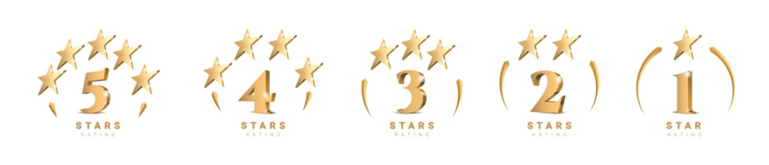 Star rating. star Symbol or emblem. vector illustration