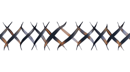 Zigzag line for section divider transparent background